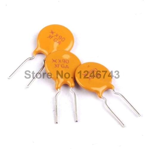 20PCS PolySwitch Resettable Fuse 0.9A 900mA 72V