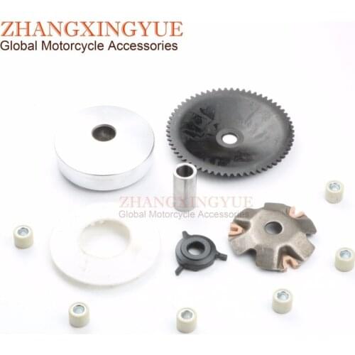 50cc Front Drive Variator Clutch Assembly for FIRST BIKE Atomic Champion Dynamic Express Galaxy Leader 50cc GY6 139QMB 4T