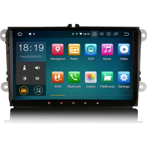9" Android 10.0 OS Car Multimedia GPS Radio System Player for Skoda Roomster 2003-2015 & Praktik 2007-2011 & Rapid 2012-2013