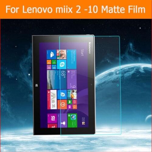 Anti-Glare Screen Protector Matte Film For lenovo Miix2 10-ZTH 10.1" tablet pc screen protector coverwith Retail package