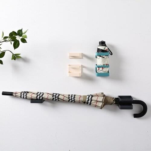 Seamless Non-perforated Wall-mounted Umbrella Stand Umbrella Storage Rack Multifunctional Plastic Bathroom Storage Rack Holders