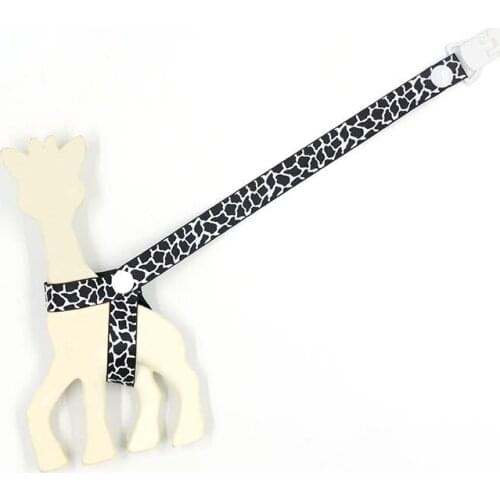BABY Giraffe holder chain clip teehter holder anti lost teether clip chain pacifier clip for pacifier