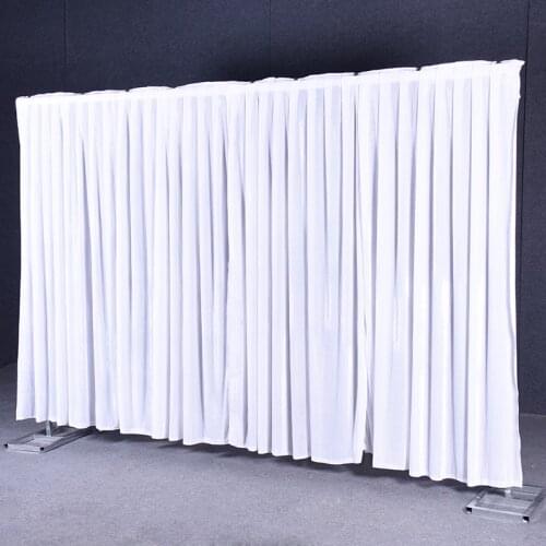 Flannel velvet none transparent wedding backdrop curtain drapes wedding supplies background for party event birthday stage decor