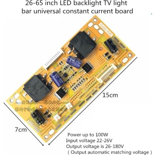 Gold-99E universal LED backlight inverter for 32-65 screen 80-480mA output 1 order