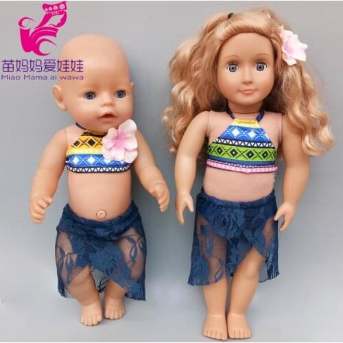 Fits for 43cm baby doll boy clothes set green shirt + denim pants + baseball cap suit for 18 inch girl dolls