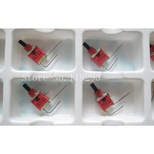 [BELLA]American c/k EP11 miniature pushbutton switch 0.4VA 2 feet curved legs reset switch by -pass switch--10PCS/LOT