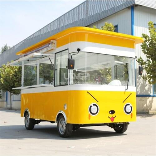 Mobile Electric Hot Dog Food Cart Ice Cream Kiosk Restaurant Wellington Food Truck