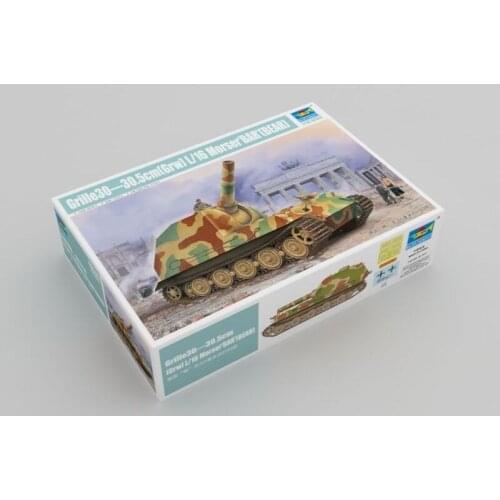 Trumpeter 09535 1/35 Grille30-30.5cm(Grw)L/16 Morser ‘BAR (BEAR) - Scale Model Kit