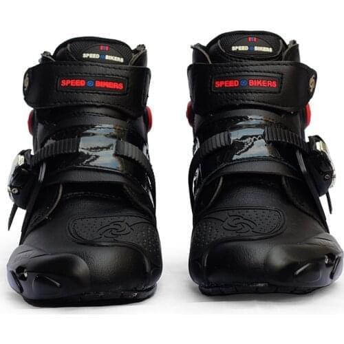 Motorcycle Boots Biker Waterproof Speed Motocross Racing Boots Non-slip Protective Motorbike Riding Off Road Boots Shoes