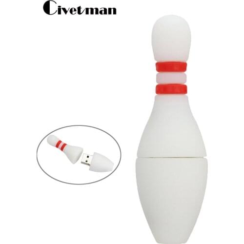 Cartoon Pen Drive Bowling Ball Model 4GB 8GB 16GB 32GB 64GB 128GB Usb Flash Drive Memory Stick Memoria USB Pendriver Mini Gifts