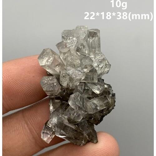 Very rare! 100% natural Six side column shape Transparent Calcite mineral specimen stones and crystals healing crystals quartz