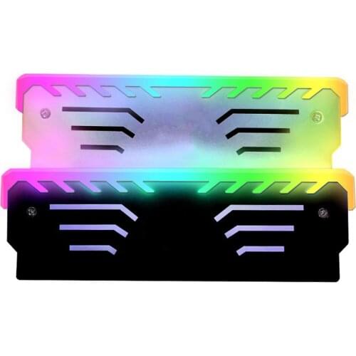 Laptop Cooler RGB LED Memory Heatsink RGB Colorful Cooler Radiator Case Cooling Fan Heat Dissipation охладитель для ноутбука