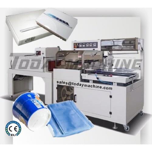 POF/PE Film Automatic Side Sealing Shrink Wrapping/Packing/Packaging Machine