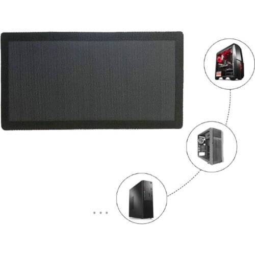 14x28mm/12x36mm PC Chassis Cooling Dust Filter Magnetic PVC Net Guard Fan Cover Dustproof Computer Mesh Accessories