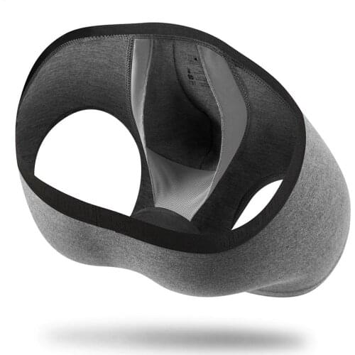 Sexy Gay Underwear Men Boxer Mesh Pouch Penis scrotum separation U Convex Unterhosen Herren Boxers Hombre Boxershorts Breathable