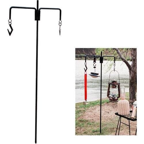 Detachable Lantern Stand Lamp Tripod Camping Lamp Bracket Lamp Holder Camping Hang Rack