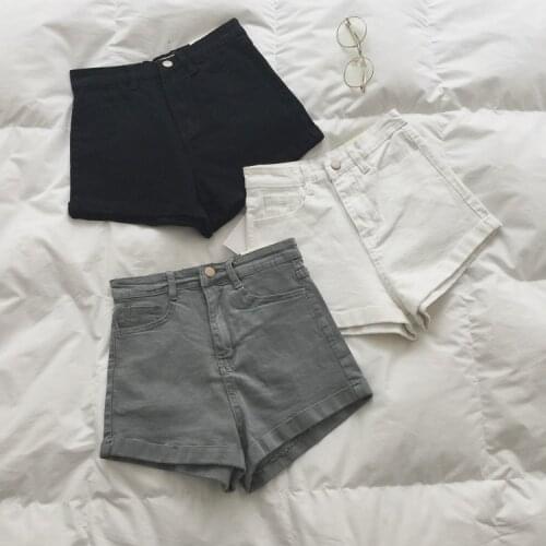 SexeMara Womens Short Jeans