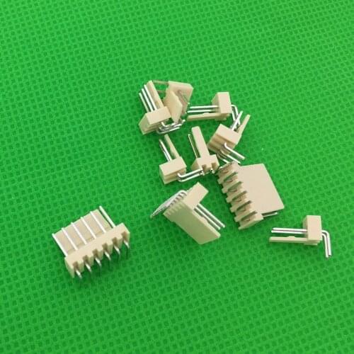 50pcs KF2510 Connector Male Material Leads pin Header 2.54mm connector KF2510-AW