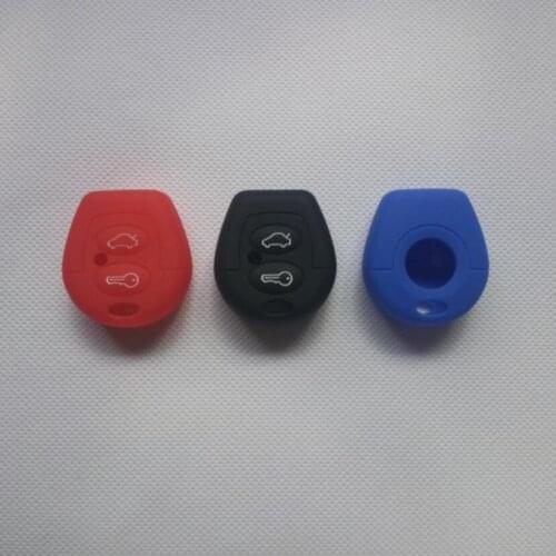 Silicone Car Key Cover Key Protector Keychain Case for SEAT Ibiza Leon Toledo Arosa Alhambra Exeo FR Supercopa Mii Altea Cordoba