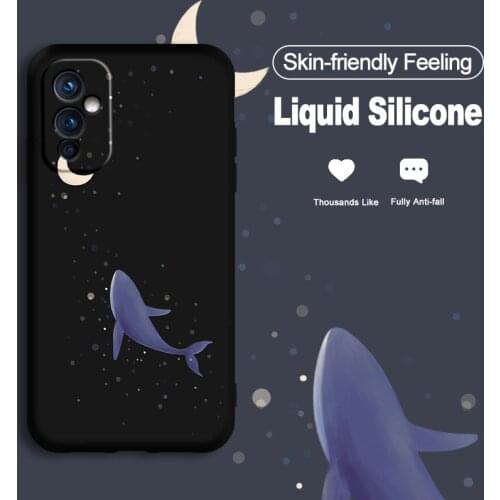 ASINA Cute Cartoon Case For Oneplus 9 8t 8 Pro Liquid Silicone Couple Cases For Oneplus 7 7T Pro Nord Cover Funda Anime Solar