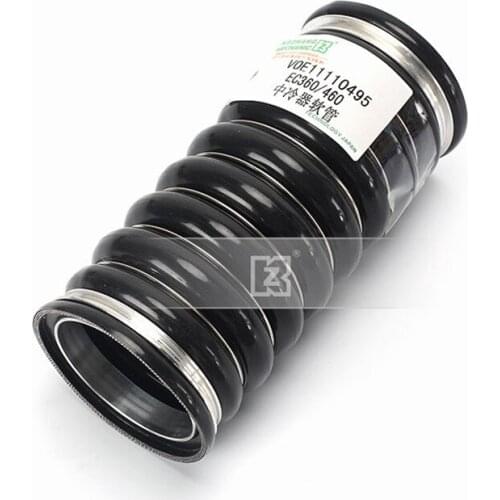For Excavator Parts Volvo EC360/460 Intercooler Hose Intercooler Rubber Air Intake Pipe VOE11110495