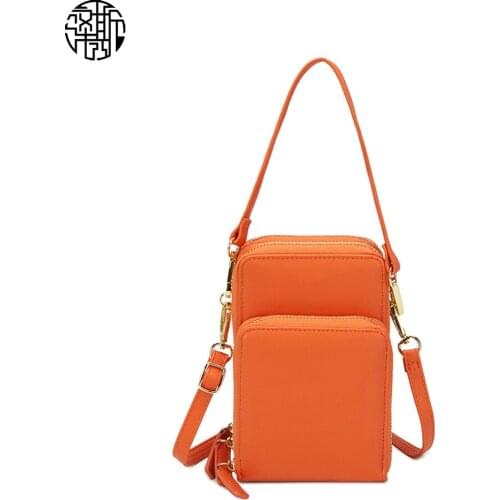 Zenos Pu Leather Crossbody Cell Phone Bag for Women Wallet Purse Handbag Wristlet Wallet For Women Girl Casual