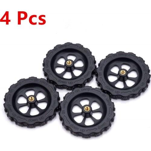 4pcs Big Hand Twist Leveling Nut for Creality CR-10/Tornado 3D printer Ultimate Leveling Knob leveler M4 thread