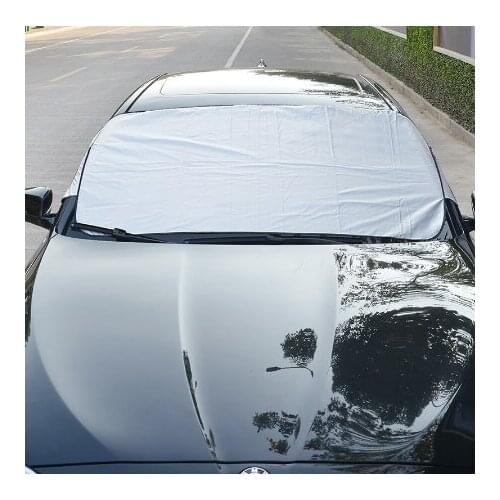 Automobile front windshield automatic sunshade ice and snow protection winter and summer universal cover for Volvo car v60