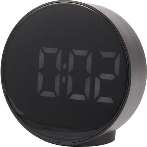 Digital Alarm Clock Led Voice Control Night Mode Electronic Watch Large Time Temperature Home Decor Table Clock Wake Up Light