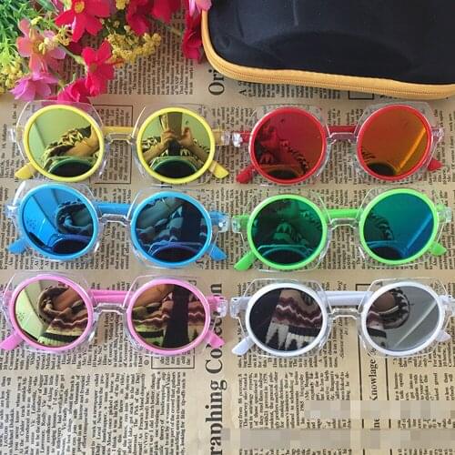 2020 Cute Cat Eye Children Sunglasses Brand Kids Girls Boys Toddler Sun Glasses Oculos De Sol Infantil HY121