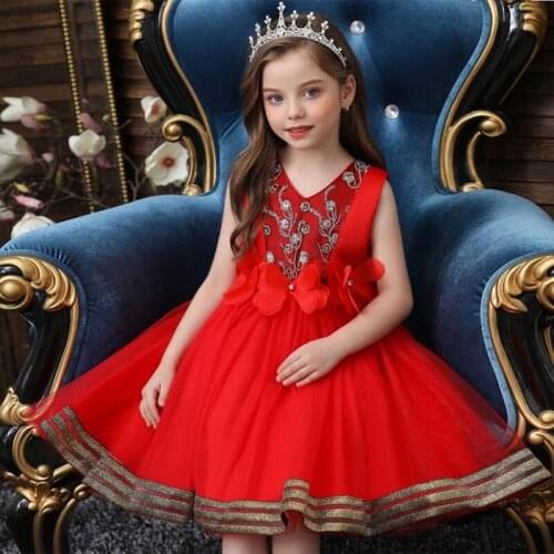Winter Baby Girls Dress Lace Princess Dresses For Baby Birthday Floral Dress Christmas Costume Infant Party Dress 3 5 7 9 11 13