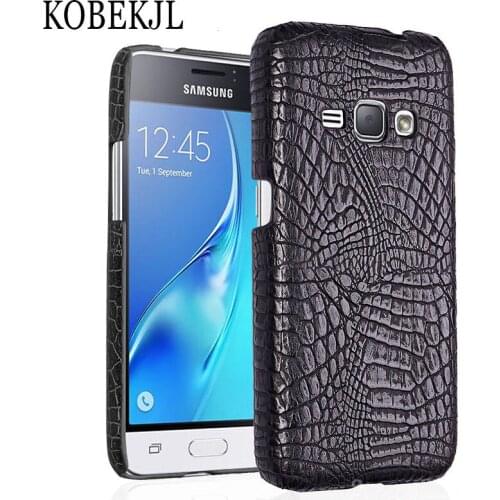 J 1 2016 Case For Samsung Galaxy J1 2016 Case Cover Hard PU Leather Phone Case For Samsung J1 2016 J120F J120 SM-J120F Duos Case