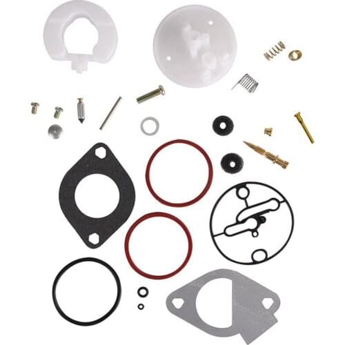 Lawn Mower Carburetor Repair Kit Carb Rebuild Set for Briggs-Stratton 11HP-19HP 796184 Master Overhaul for Nikki Carbs