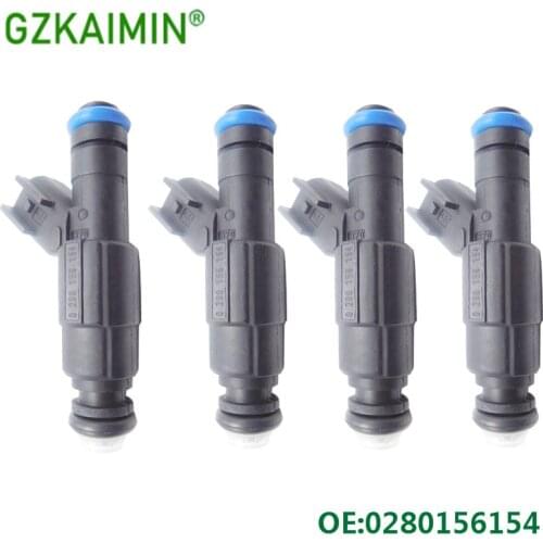 SET 4Flow Matched Fuel Injector nozzle FIT FOR ford Mondeo 3 BWY B4Y B5Y 2.0L 107KW 0280156154 1S7G9F593GA 2004-2011