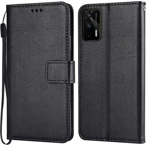 Flip Leather Case for Realme Q3 Pro 5G Case Classic Wallet Phone Case for Realme Q3 Pro 5G Funda on Q3 Pro 5G Back Cover