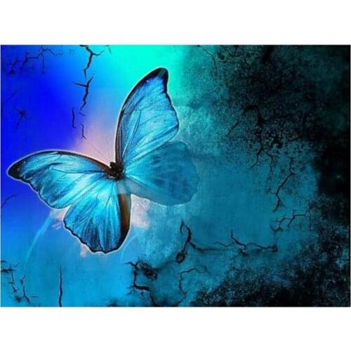 5D DIY Square Night Light Forest Butterfly Needlework Diamond Painting Cross Stitch Embroidery Home Decor Mosaic Picture FH850