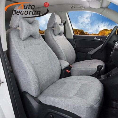 AutoDecorun custom fit Flax covers seats for Subaru Impreza seat cover cars cushion seat supports cover protector 11-15 PCS/sets