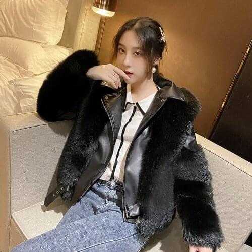 Nanshiyser Gray Fur Coats