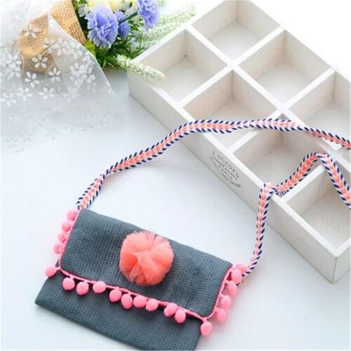 NEW Children Shoulder Bag Mini Round Ball Messenger Bags Small Square Bag Kids Key Coin Purse Cash Pouch Girls Princess Handbags