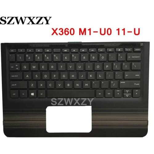 NEW For HP PAVILION X360 M1-U0 11-U Top Cover Laptop Palmrest Black 856175-001