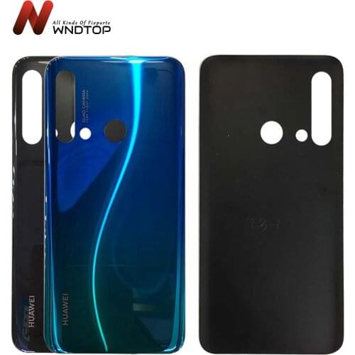 New For Huawei Nova 5i Back Battery Cover Door Rear Glass Housing Case 6.4" For Huawei nova 5i Battery Cover Nova5i housing
