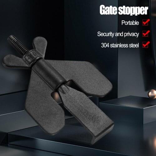 Portable Door Safety Lock Anti-Theft Door Stopper Home Room Hotel Anti Theft Security Lock Travel Room Door Lock Safety Device