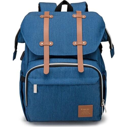 Mens Backpack Baby Diaper Bag for Moms and Dads Maternity USB Nursing Handbag Waterproof Large Capacity Oxford Nappy Bags New