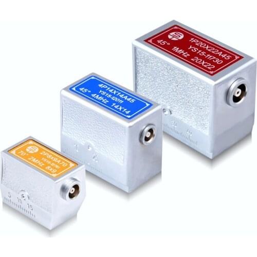 Yushi variable frequency ultrasonic transducer angle beam sensor