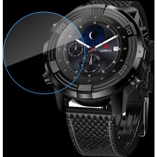 1.39 inch Tempered Glass For Lemfo LEM6 smart watch Screen Protector HD Screen Protect 3pcs a lot