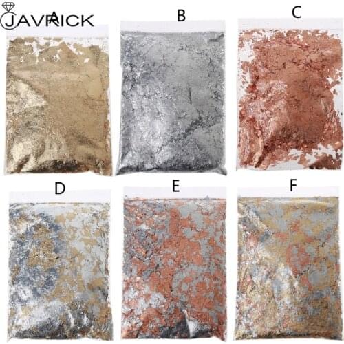 20g Large Pack Metallic Foil Flakes Decorative Paper Resin Mold Fillings Sequins Glitters Resin DIY Painting Art Crafts