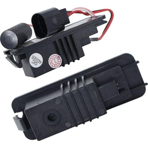 2x Auto Light For MK5 GTI MK6 MK7 Golf 5 Glof 6 Golf 7 Xenon White Led Number License Plate Light Canbus Error Free Car-Styling