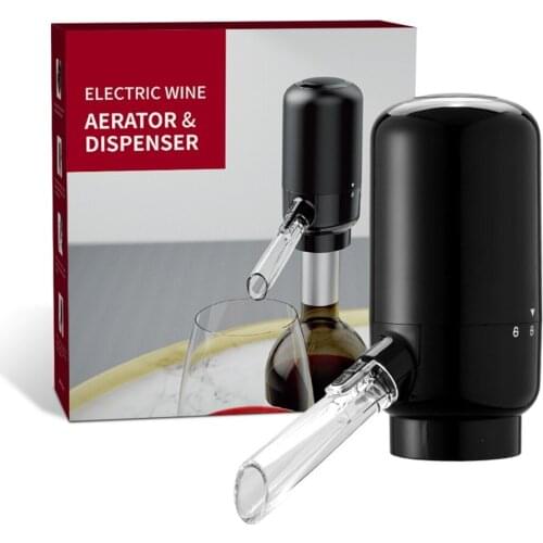 USB Charge Electric Wine Decanter Automatic Red Wine Pourer Aerator Decanter Dispenser Smart Portable Wine Tools Bar Accessory