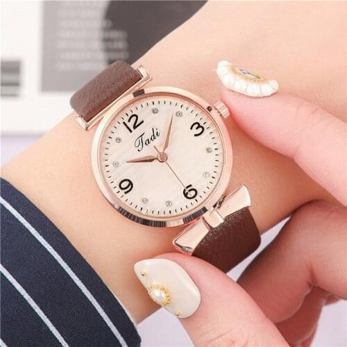Women Watches Luxury Leather Quartz Watch Women Casual Wristwatch Female Clock Relogio Feminino Montre Femme Zegarek Damski