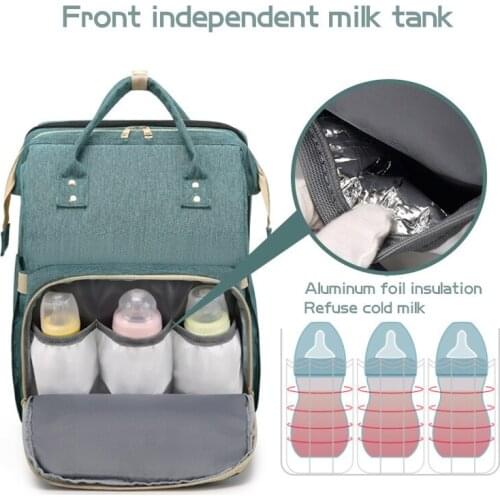 Baby Bags with Bed Mummy Bag Backpack Baby Nursing Changing Bag for Baby Care Waterproof Maternity Diaper Nappy Moms